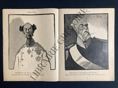 L'ASSIETTE AU BEURRE-N°19-8 AOUT 1901-LES SOUVERAINS-LEAL DE CAMARA