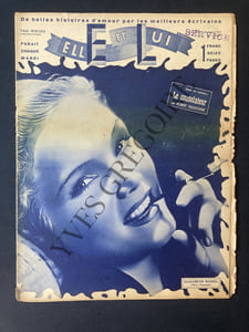 ELLE ET LUI-N°20-20 JUILLET 1937-ELIZABETH RUSSEL