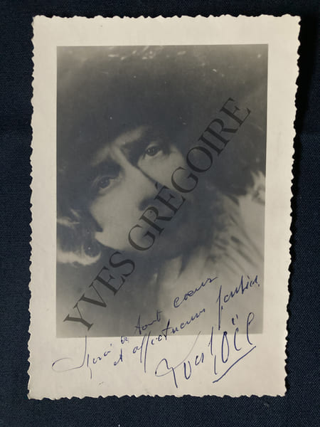 YVES NOEL-PHOTOGRAPHIE DEDICACEE. 