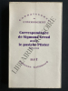 CORRESPONDANCE DE SIGMUND FREUD AVEC LE PASTEUR PFISTER 1909-1939. ERNST L. FREUD-HEINRICH MENG (PUBLIEE PAR LES SOINS DE)