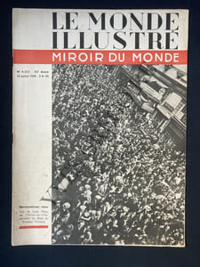 LE MONDE ILLUSTRE MIROIR DU MONDE-N°4253-22 JUILLET 1939