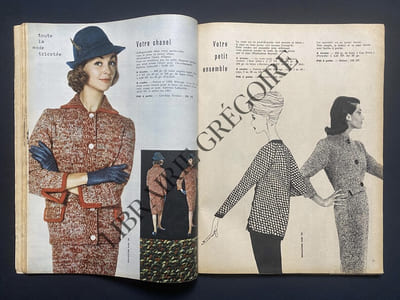 MARIE FRANCE-N°45-NOVEMBRE 1959-TRICOTS