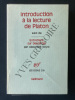 INTRODUCTION A LA LECTURE DE PLATON. ALEXANDRE KOYRE