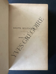 RECITS MILITAIRES-TOME 2-APRES SEDAN 1870-1871