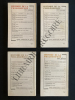 HISTOIRE DE LA PHILOSOPHIE-LA PHILOSOPHIE MODERNE-TOME 2-4 VOLUMES. EMILE BREHIER