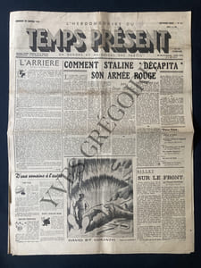 TEMPS PRESENT-N°112-VENDREDI 19 JANVIER 1940