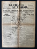 LA FRANCE AU TRAVAIL-N°101-MARDI 8 OCTOBRE 1940. 