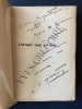 LORSQUE TOUT EST FINI Souvenirs d'un chansonnier du quartier latin. GEORGES MILLANDY