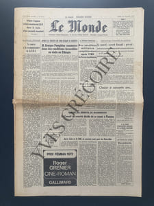 LE MONDE-N°8713-JEUDI 18 JANVIER 1973