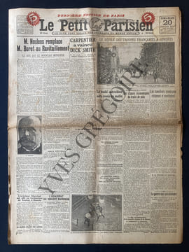 LE PETIT PARISIEN-N°15503-DIMANCHE 20 JUILLET 1919. undefined