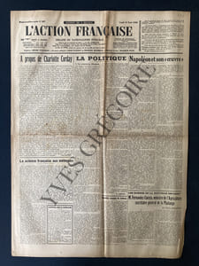 L'ACTION FRANCAISE-31e ANNEE-N°227-LUNDI 15 AOUT 1938