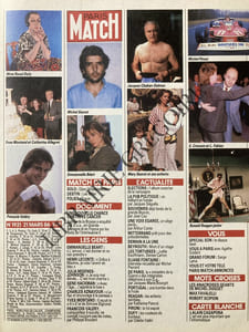 PARIS MATCH-N°1921-21 MARS 1986-MICHEL SEURAT