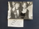 PHOTO DE PRESSE-"POLANSKI CESAR DU MEILLEUR REALISATEUR"-ROMAN POLANSKI ET ROMI SCHNEIDER-3 FEVRIER 1980. 