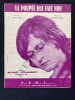 MICHEL POLNAREFF-LA POUPEE QUI FAIT NON-PARTITION MUSICALE. 