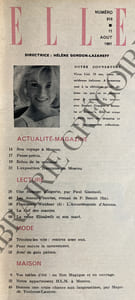 ELLE-N°816-11 AOUT 1961-VIRNA LISI