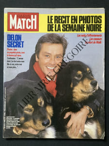 PARIS MATCH-N°1960-19 DECEMBRE 1986-ALAIN DELON