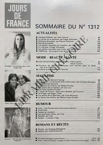 JOURS DE FRANCE-N°1312-DU 23 AU 29 FEVRIER 1980-COLLECTIONS PRINTEMPS