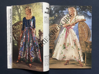 JOURS DE FRANCE-N°1312-DU 23 AU 29 FEVRIER 1980-COLLECTIONS PRINTEMPS