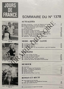 JOURS DE FRANCE-N°1378-DU 30 MAI AU 5 JUIN 1981