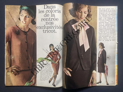 MARIE-CLAIRE-N°82-AOUT 1961-ELSA MARTINELLI