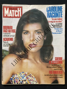 PARIS MATCH-N°1909-27 DECEMBRE 1985-CAROLINE DE MONACO