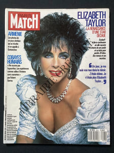 PARIS MATCH-N°2024-11 MARS 1988-ELIZABETH TAYLOR