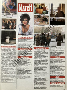 PARIS MATCH-N°2024-11 MARS 1988-ELIZABETH TAYLOR