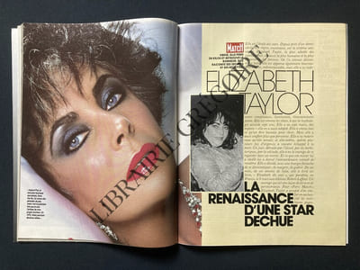 PARIS MATCH-N°2024-11 MARS 1988-ELIZABETH TAYLOR