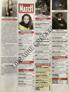 PARIS MATCH-N°2213-24 OCTOBRE 1991-VANESSA PARADIS