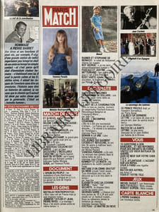 PARIS MATCH-N°2058-3 NOVEMBRE 1988-VANESSA PARADIS