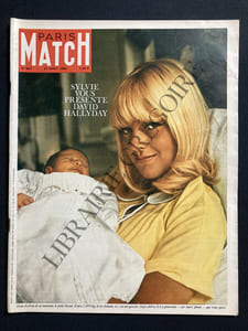 PARIS MATCH-N°907-27 AOUT 1966-SYLVIE VARTAN ET DAVID