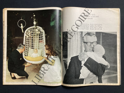 PARIS MATCH-N°907-27 AOUT 1966-SYLVIE VARTAN ET DAVID