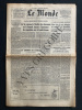 LE MONDE-N°5609-MARDI 29 JANVIER 1963. 