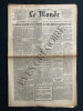 LE MONDE-N°5638-DIMANCHE 3 ET LUNDI 4 MARS 1963. 
