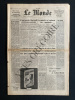 LE MONDE-N°10000-VENDREDI 25 MARS 1977-JEAN DUBUFFET-JULIEN BENDA-BRUAY EN ARTOIS-YVES BONNFOY-TRAMONI-BRENOT-. 