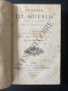 EUGENIE DE GUERIN Journal et fragments. G.S.TREBUTIEN