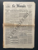 LE MONDE-N°9230-MERCREDI 18 SEPTEMBRE 1974-MAKARIOS-CHYPRE-DUNOYER DE SEGONZAC. 