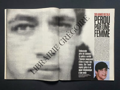 PARIS MATCH-N°2643-20 JANVIER 2000-ROSALIE VAN BREEMEN ET ALAIN DELON