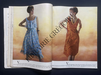 MARIE-CLAIRE-N°137-24 MAI 1965-BENEDICTE LACOSTE-TRICOTS D'ETE