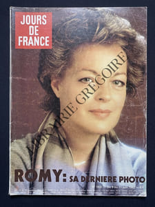 JOURS DE FRANCE-N°1431-DU 5 AU 11 JUIN 1982-ROMY SCHNEIDER