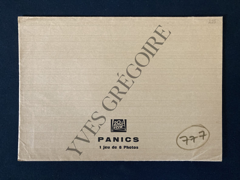 PANICS (BAD DREAMS)-JEU DE 8 PHOTOS. 