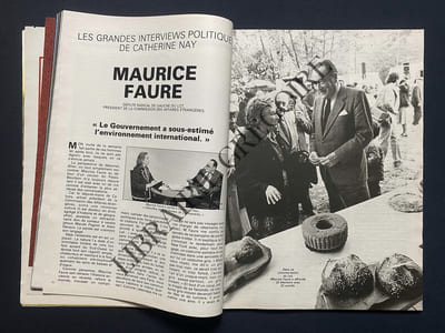 JOURS DE FRANCE-N°1431-DU 5 AU 11 JUIN 1982-ROMY SCHNEIDER