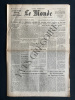 LE MONDE-N°9512-JEUDI 21 ET VENDREDI 22 AOUT 1975-FETTOUMA OUSLIHA-CHAGALL-PORTUGAL. 