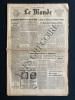 LE MONDE-N°10069-MERCREDI 15 JUIN 1977-IRLANDE-PARISIEN LIBERE-REVELLI BEAUMONT. 