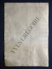 CARTE MARINE-OCEAN ATLANTIQUE-PORTS DE LA COTE NORD D'ESPAGNE-PORT DE BERMEO-PORT DE LEQUEITIO-ENTREE DE LA RIVIERE DE ZUMAYA. GRAVE PAR DELAUNE-ECRIT ...