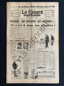 LE CANARD ENCHAINE-N°2373-13 AVRIL 1966