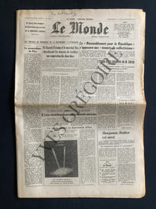LE MONDE-N°9910-DIMANCHE 5 ET LUNDI 6 DECEMBRE 1976-BENJAMIN BRITTEN-EDOUARD BOUCHERIT-ANOUILH
