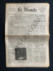 LE MONDE-N°9910-DIMANCHE 5 ET LUNDI 6 DECEMBRE 1976-BENJAMIN BRITTEN-EDOUARD BOUCHERIT-ANOUILH. 