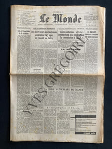 LE MONDE-N°7780-SAMEDI 17 JANVIER 1970-MICHEL POLNAREFF