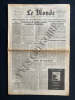 LE MONDE-N°7947-DIMANCHE 2 ET LUNDI 3 AOUT 1970. 